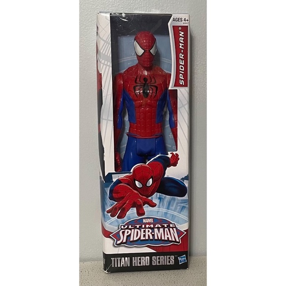 MARVEL Ultimate Spider-Man Titan Hero Series Action Figure 12” Tall - NIB - Picture 4 of 7